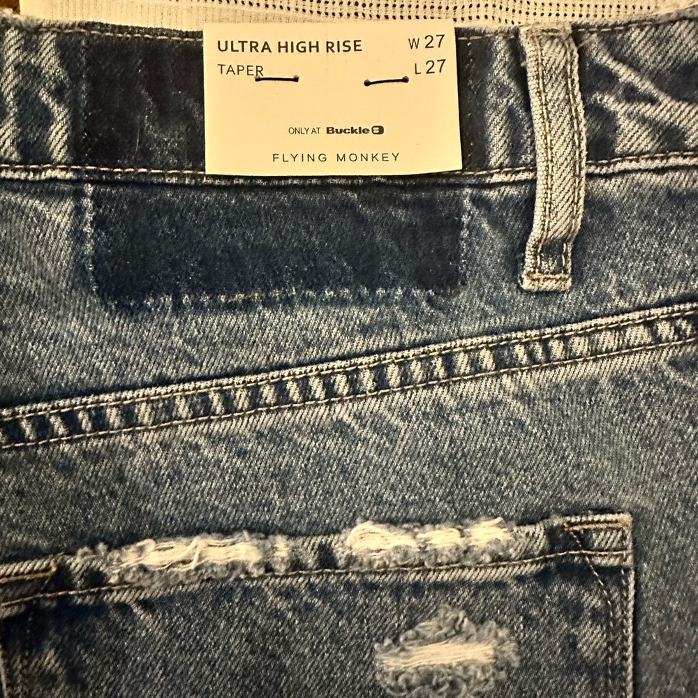 NWT FLYING MONKEY ULTRA HIGH RISE JEANS